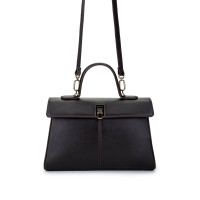 Tamer Tanca Kadın Hakiki Deri Kahverengi El Çantası