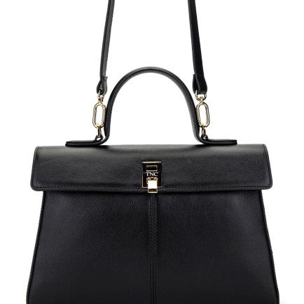 Tamer Tanca Kadın Hakiki Deri Siyah Deri El Çantası Tamer Tanca Kadın Hakiki Deri Siyah Deri El Çantası