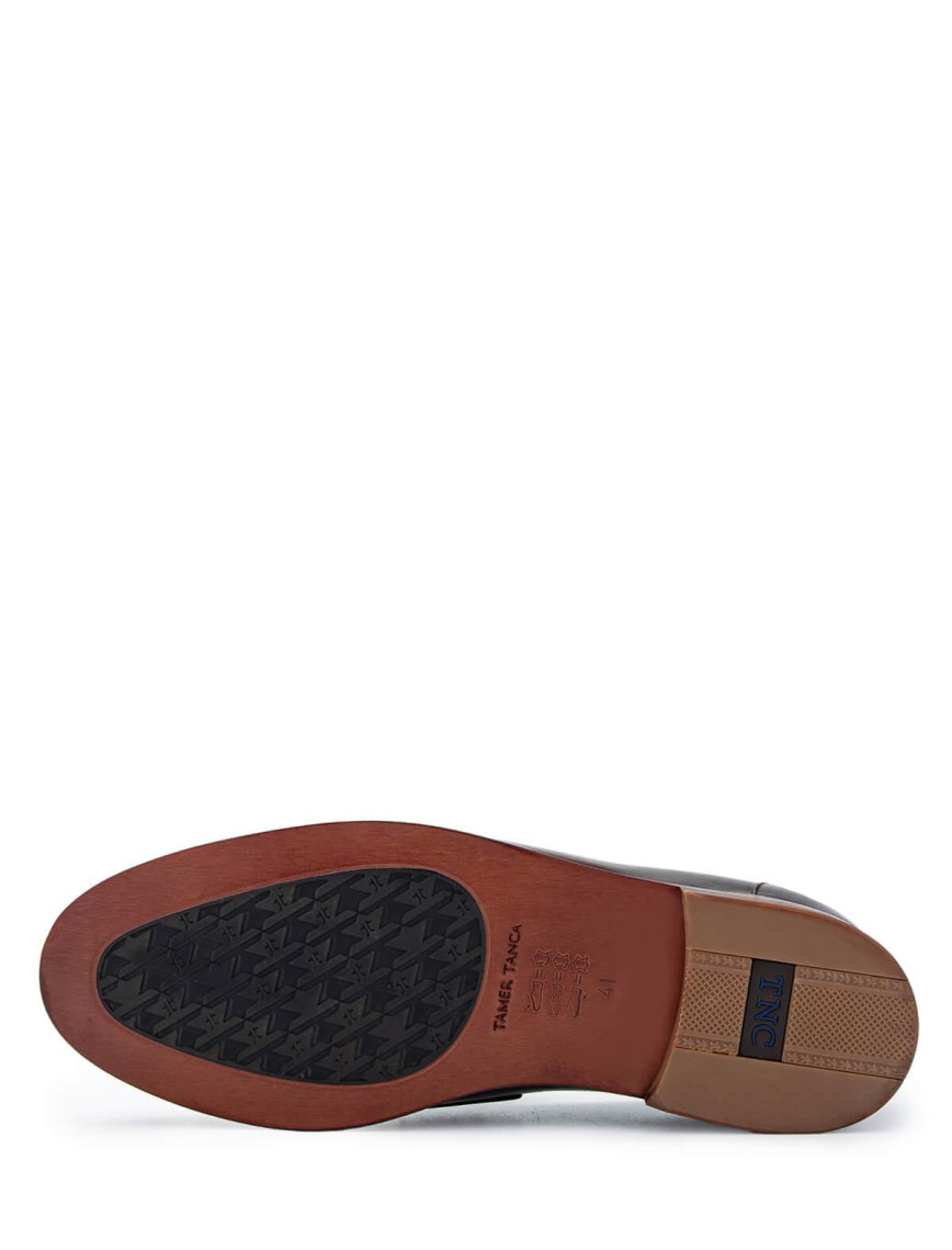Tamer Tanca Erkek Hakiki Deri Kahverengi Klasik Ayakkabı Tamer Tanca Erkek Hakiki Deri Kahverengi Klasik Ayakkabı