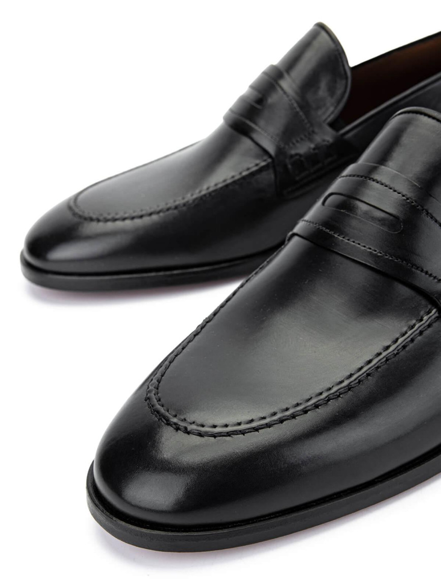 Tamer Tanca Erkek Hakiki Deri Siyah Klasik Ayakkabı Tamer Tanca Erkek Hakiki Deri Siyah Klasik Ayakkabı