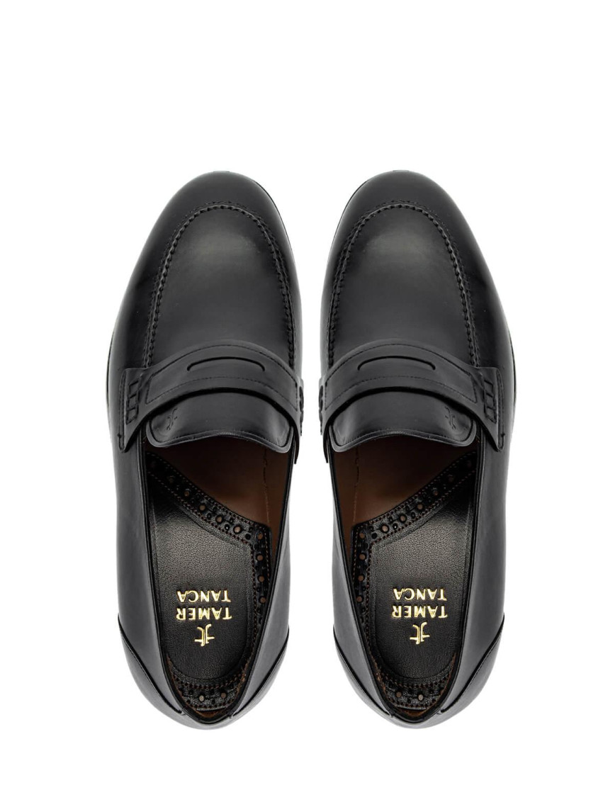 Tamer Tanca Erkek Hakiki Deri Siyah Klasik Ayakkabı Tamer Tanca Erkek Hakiki Deri Siyah Klasik Ayakkabı