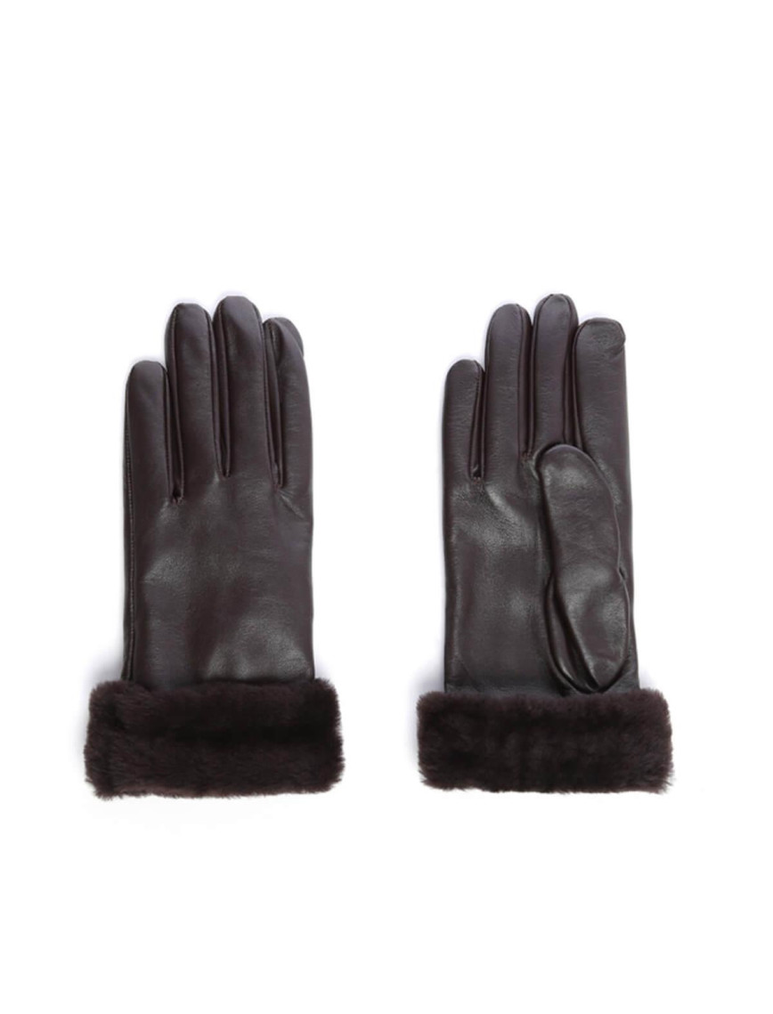 Tamer Tanca Kadın Hakiki Deri Kahverengi Eldiven ELDIVEN Tamer Tanca Kadın Hakiki Deri Kahverengi Eldiven ELDIVEN