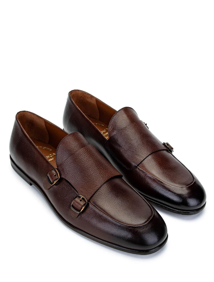 Tamer Tanca Erkek Hakiki Deri Kahverengi Loafer Ayakkabı Tamer Tanca Erkek Hakiki Deri Kahverengi Loafer Ayakkabı