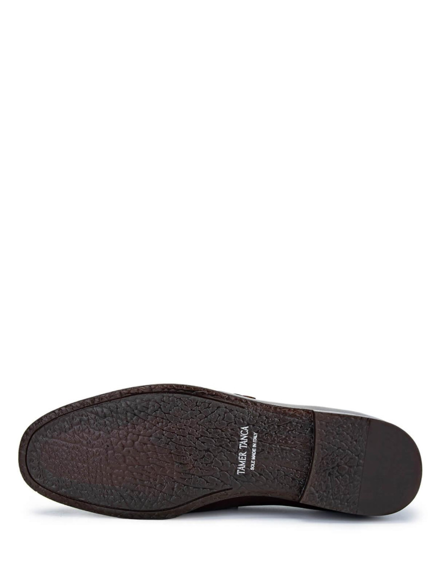 Tamer Tanca Erkek Hakiki Deri Kahverengi Loafer Ayakkabı Tamer Tanca Erkek Hakiki Deri Kahverengi Loafer Ayakkabı