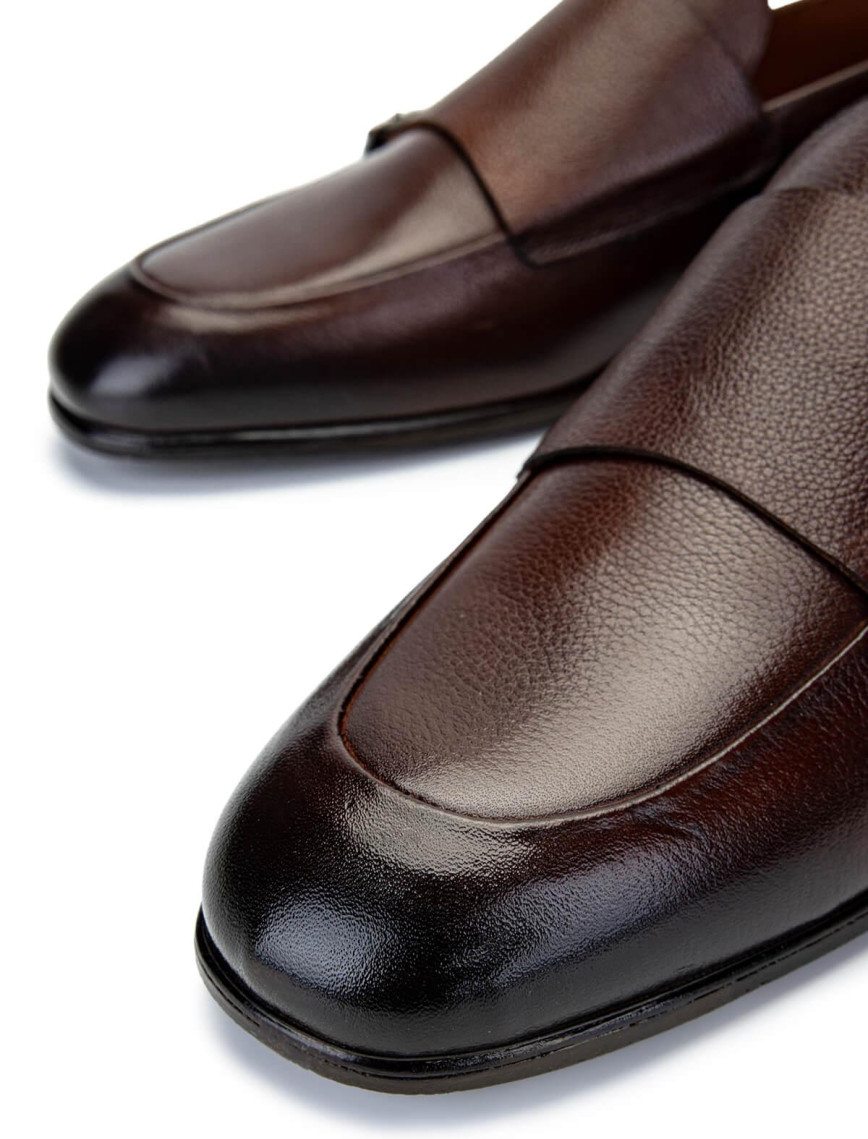 Tamer Tanca Erkek Hakiki Deri Kahverengi Loafer Ayakkabı Tamer Tanca Erkek Hakiki Deri Kahverengi Loafer Ayakkabı