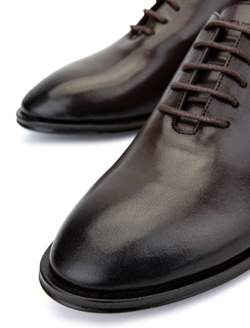 Tamer Tanca Erkek Hakiki Deri Kahverengi Klasik Ayakkabı Tamer Tanca Erkek Hakiki Deri Kahverengi Klasik Ayakkabı