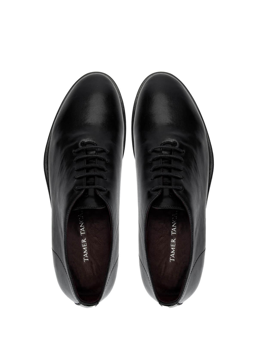 Tamer Tanca Erkek Hakiki Deri Siyah Klasik Ayakkabı Tamer Tanca Erkek Hakiki Deri Siyah Klasik Ayakkabı