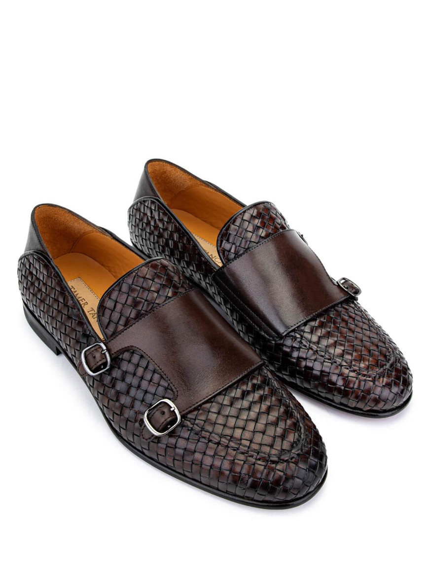 Tamer Tanca Erkek Hakiki Deri Kahverengi Klasik Ayakkabı Tamer Tanca Erkek Hakiki Deri Kahverengi Klasik Ayakkabı