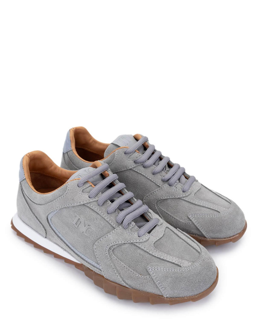 Tamer Tanca Kadın Hakiki Deri Gri Sneakers & Spor Ayakkabı Tamer Tanca Kadın Hakiki Deri Gri Sneakers & Spor Ayakkabı