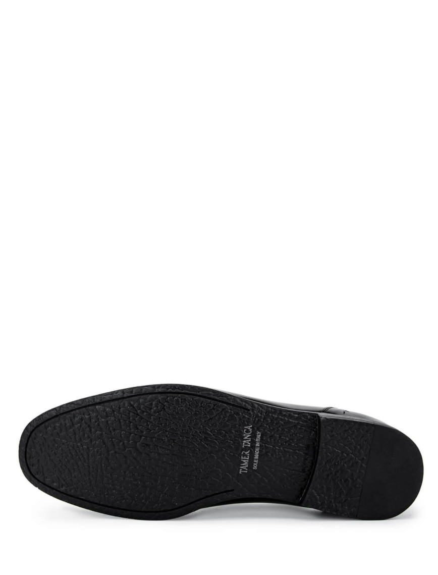 Tamer Tanca Erkek Hakiki Deri Siyah Açma Loafer Ayakkabı Tamer Tanca Erkek Hakiki Deri Siyah Açma Loafer Ayakkabı