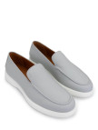 Tamer Tanca Erkek Hakiki Deri Gri Nubuk Loafer Ayakkabı Tamer Tanca Erkek Hakiki Deri Gri Nubuk Loafer Ayakkabı