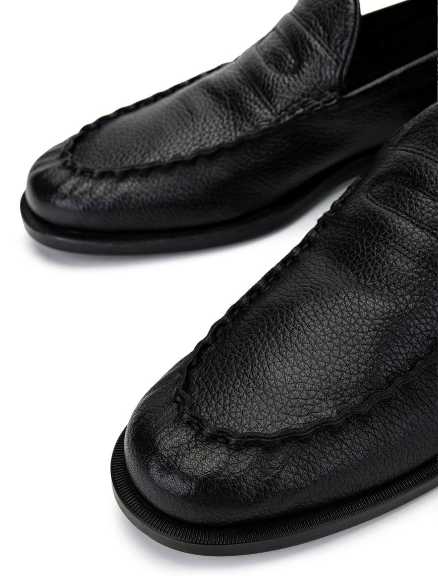 Tamer Tanca Erkek Hakiki Deri Siyah Loafer Ayakkabı Tamer Tanca Erkek Hakiki Deri Siyah Loafer Ayakkabı