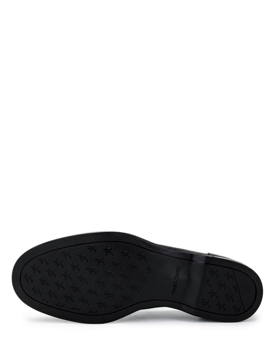 Tamer Tanca Erkek Hakiki Deri Siyah Loafer Ayakkabı Tamer Tanca Erkek Hakiki Deri Siyah Loafer Ayakkabı