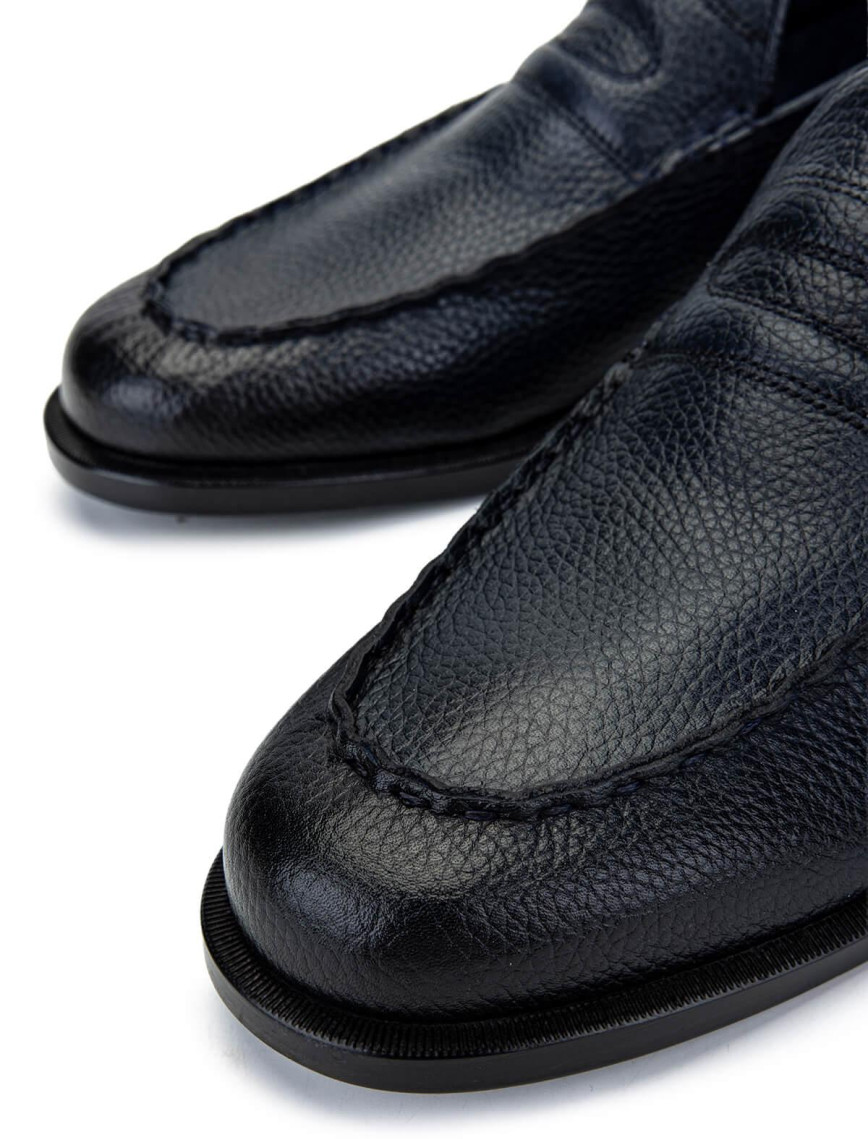 Tamer Tanca Erkek Hakiki Deri Lacivert Loafer Ayakkabı Tamer Tanca Erkek Hakiki Deri Lacivert Loafer Ayakkabı