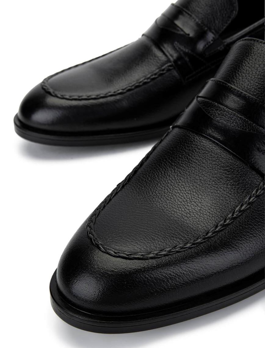 Tamer Tanca Erkek Hakiki Deri Siyah Deri Klasik Ayakkabı Tamer Tanca Erkek Hakiki Deri Siyah Deri Klasik Ayakkabı
