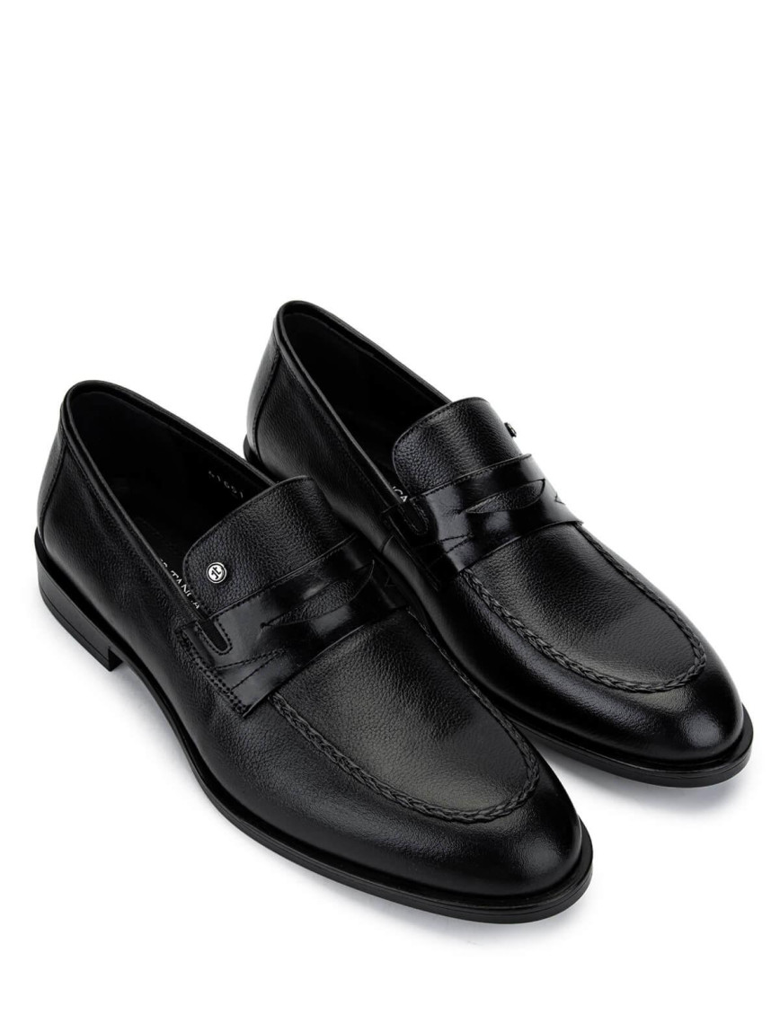 Tamer Tanca Erkek Hakiki Deri Siyah Deri Klasik Ayakkabı Tamer Tanca Erkek Hakiki Deri Siyah Deri Klasik Ayakkabı