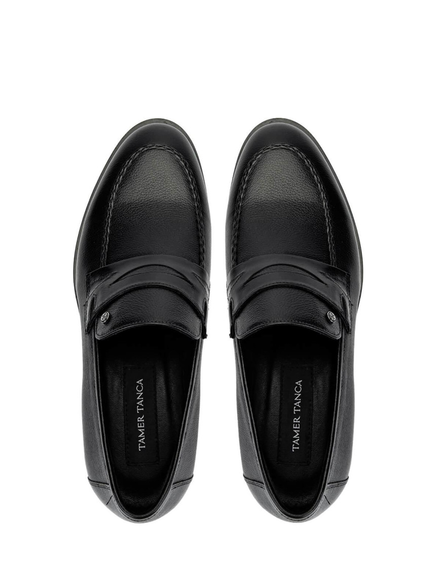 Tamer Tanca Erkek Hakiki Deri Siyah Deri Klasik Ayakkabı Tamer Tanca Erkek Hakiki Deri Siyah Deri Klasik Ayakkabı