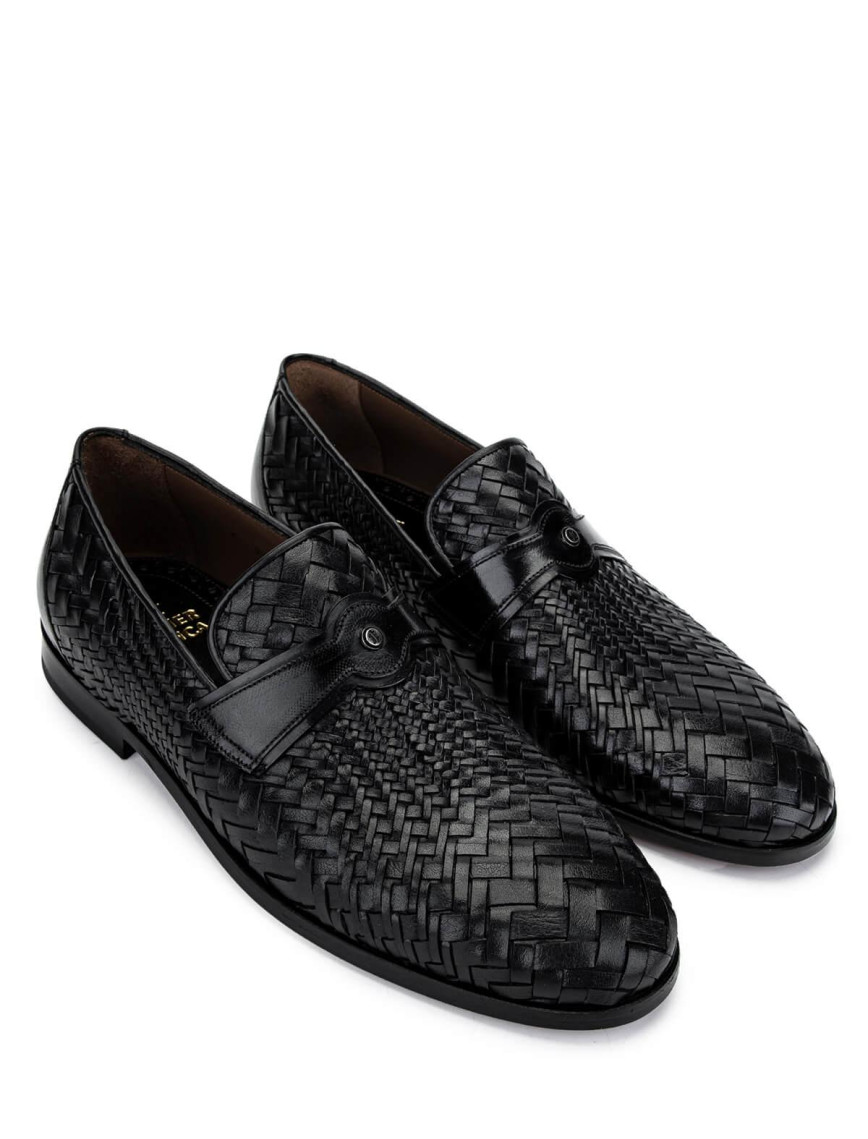 Tamer Tanca Erkek Hakiki Deri Siyah Klasik Ayakkabı Tamer Tanca Erkek Hakiki Deri Siyah Klasik Ayakkabı