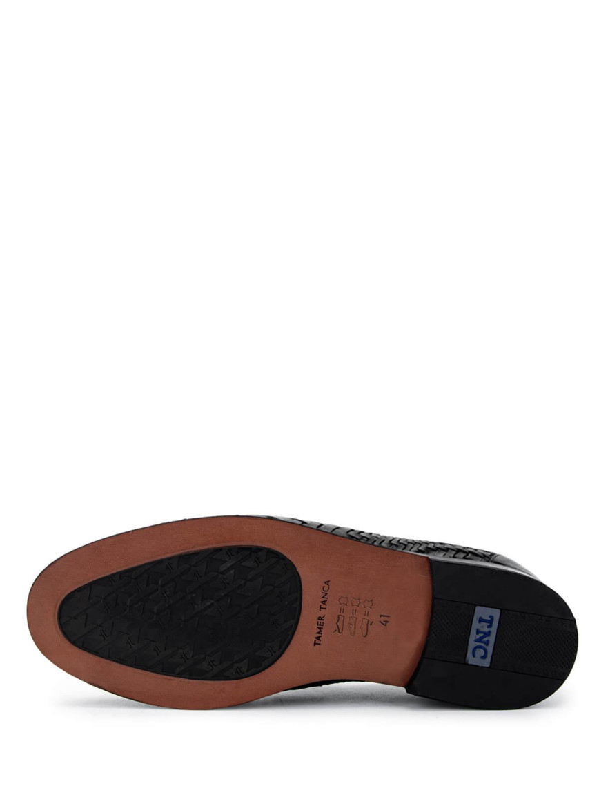 Tamer Tanca Erkek Hakiki Deri Siyah Klasik Ayakkabı Tamer Tanca Erkek Hakiki Deri Siyah Klasik Ayakkabı