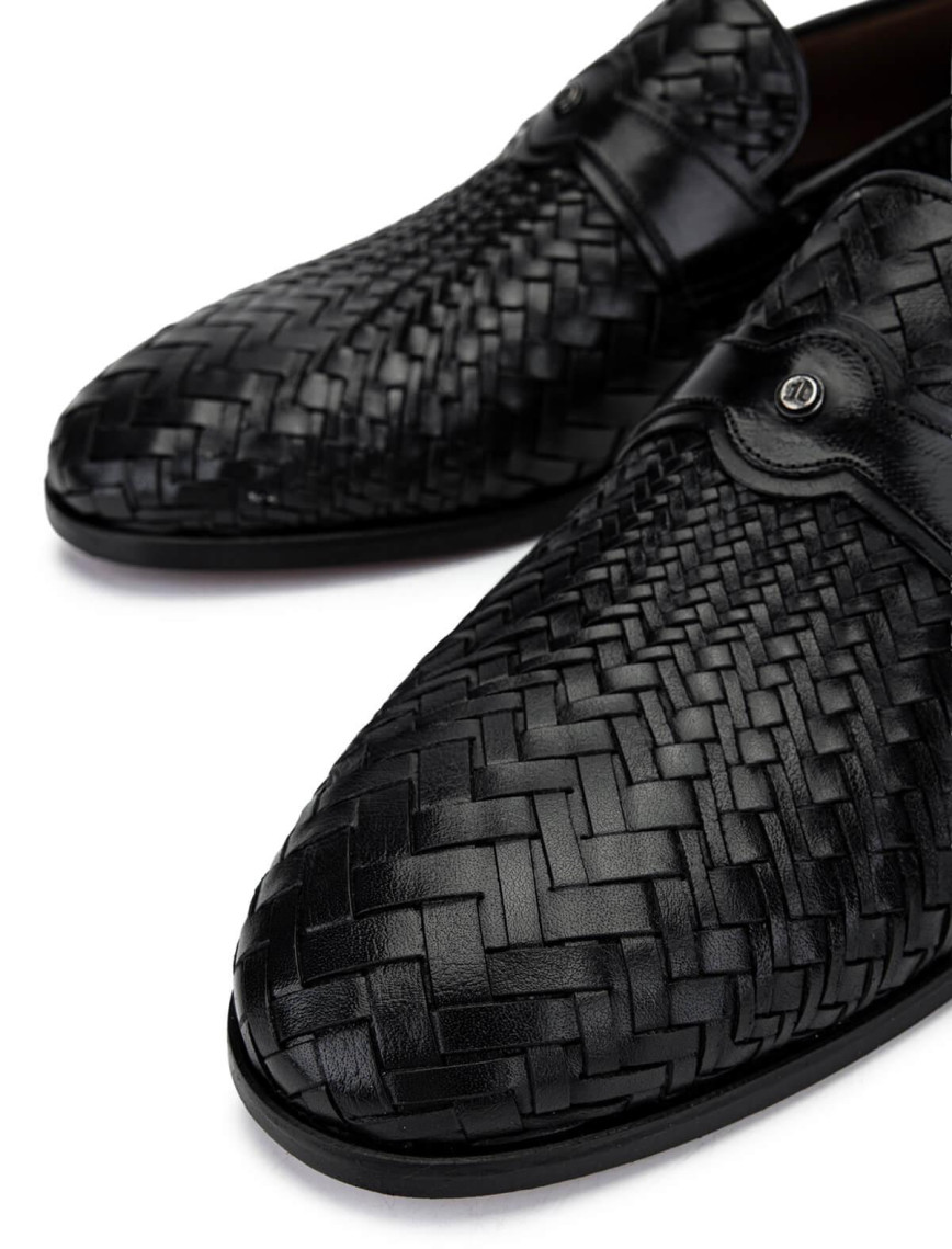 Tamer Tanca Erkek Hakiki Deri Siyah Klasik Ayakkabı Tamer Tanca Erkek Hakiki Deri Siyah Klasik Ayakkabı