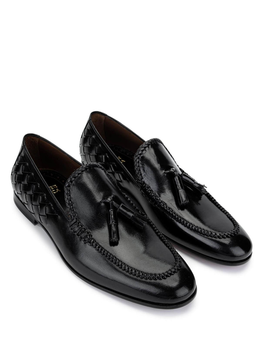 Tamer Tanca Erkek Hakiki Deri Siyah Klasik Ayakkabı Tamer Tanca Erkek Hakiki Deri Siyah Klasik Ayakkabı