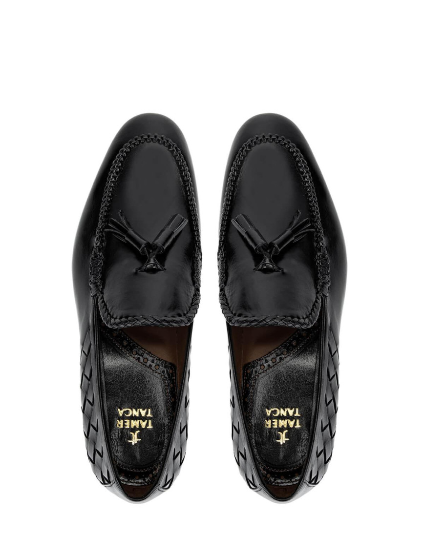 Tamer Tanca Erkek Hakiki Deri Siyah Klasik Ayakkabı Tamer Tanca Erkek Hakiki Deri Siyah Klasik Ayakkabı