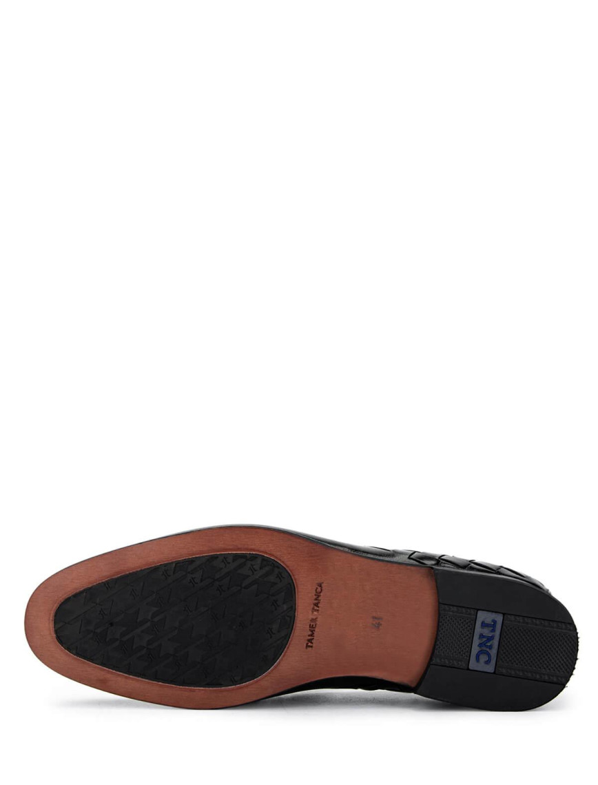 Tamer Tanca Erkek Hakiki Deri Siyah Klasik Ayakkabı Tamer Tanca Erkek Hakiki Deri Siyah Klasik Ayakkabı