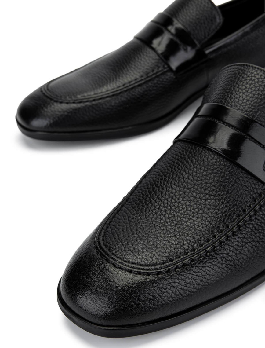 Tamer Tanca Erkek Hakiki Deri Siyah Klasik Ayakkabı Tamer Tanca Erkek Hakiki Deri Siyah Klasik Ayakkabı