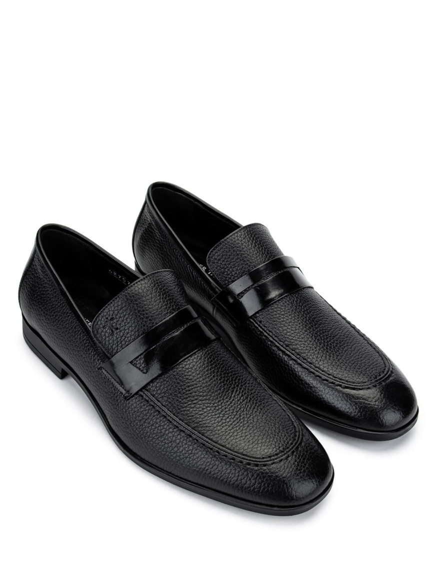 Tamer Tanca Erkek Hakiki Deri Siyah Klasik Ayakkabı Tamer Tanca Erkek Hakiki Deri Siyah Klasik Ayakkabı