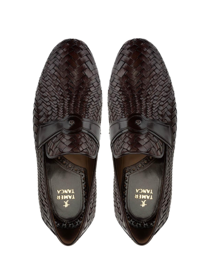 Tamer Tanca Erkek Hakiki Deri Kahverengi Klasik Ayakkabı Tamer Tanca Erkek Hakiki Deri Kahverengi Klasik Ayakkabı