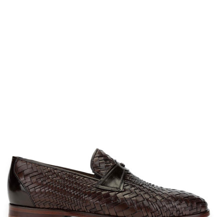 Tamer Tanca Erkek Hakiki Deri Kahverengi Klasik Ayakkabı