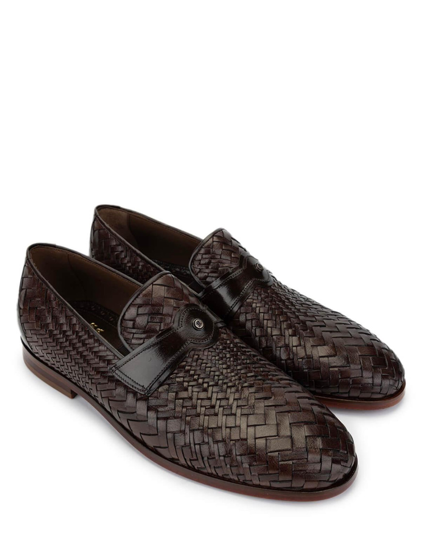 Tamer Tanca Erkek Hakiki Deri Kahverengi Klasik Ayakkabı Tamer Tanca Erkek Hakiki Deri Kahverengi Klasik Ayakkabı