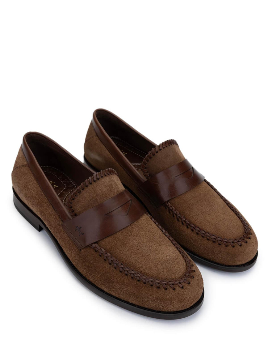 Tamer Tanca Erkek Hakiki Deri Kahverengi Klasik Ayakkabı Tamer Tanca Erkek Hakiki Deri Kahverengi Klasik Ayakkabı