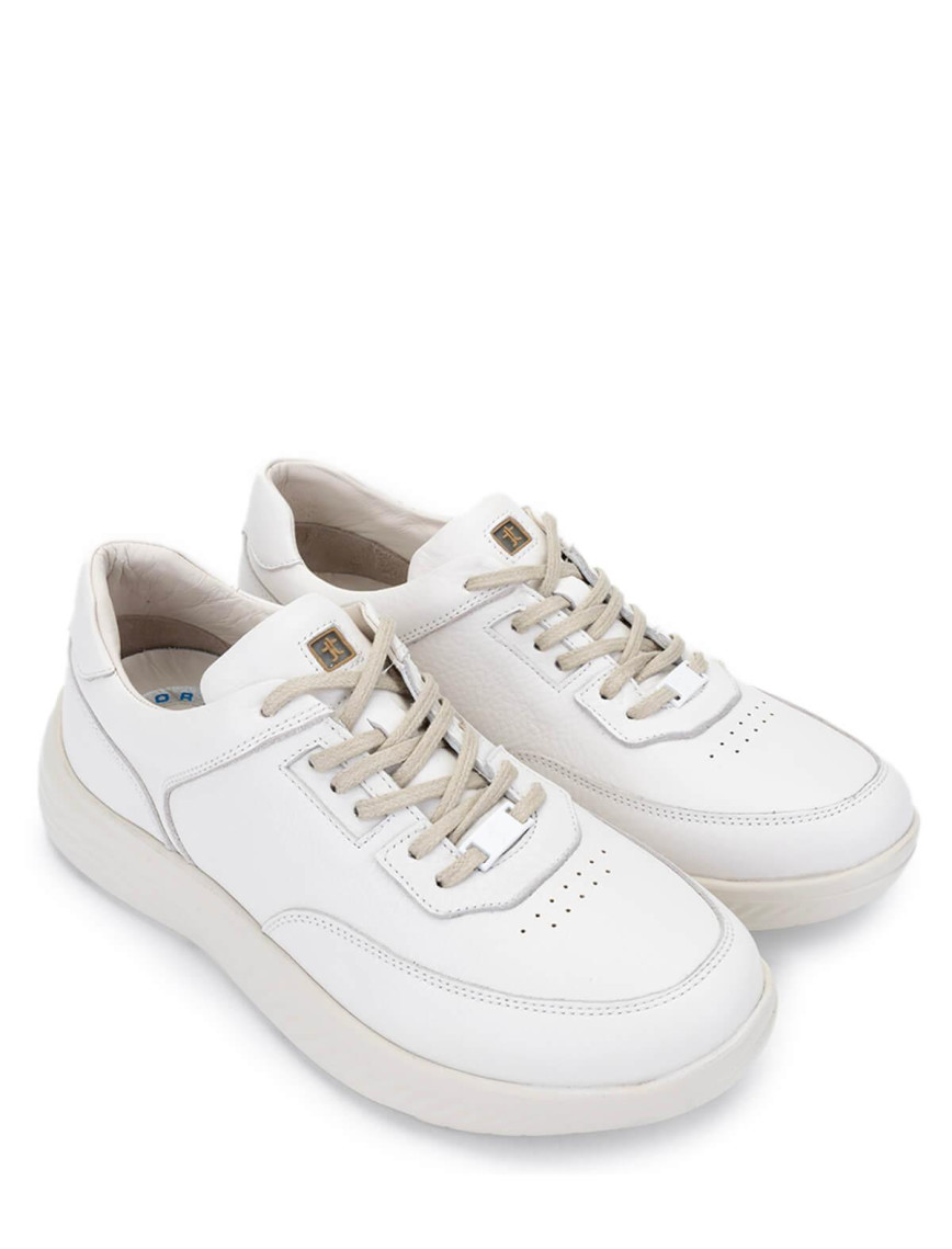 Tamer Tanca Erkek Hakiki Deri Kırık Beyaz Sneakers & Spor Ayakkabı Tamer Tanca Erkek Hakiki Deri Kırık Beyaz Sneakers & Spor Ayakkabı