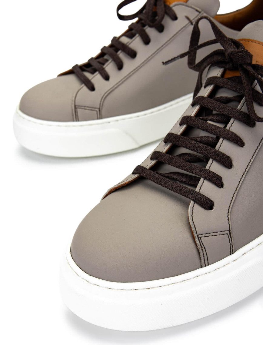 Tamer Tanca Erkek Hakiki Deri Bej Sneakers & Spor Ayakkabı Tamer Tanca Erkek Hakiki Deri Bej Sneakers & Spor Ayakkabı