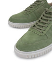 Tamer Tanca Erkek Hakiki Deri Yeşil Sneakers & Spor Ayakkabı