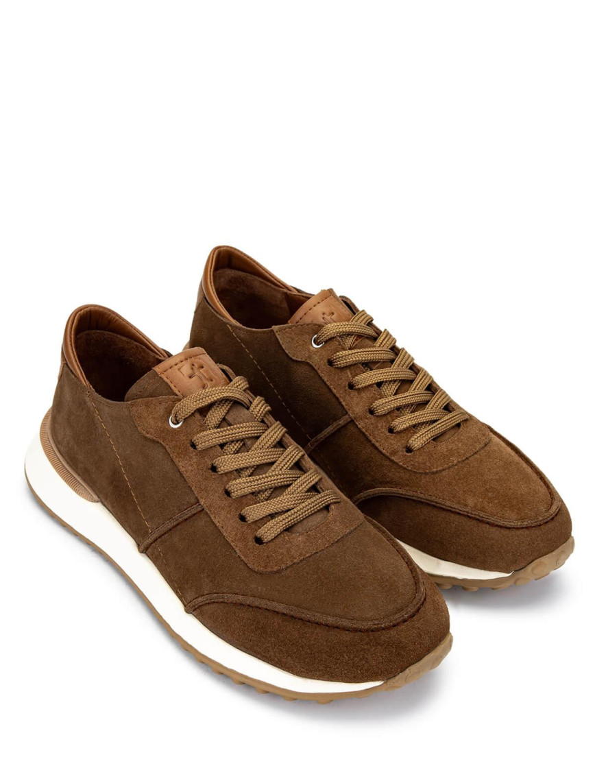 Tamer Tanca Erkek Hakiki Deri Kahverengi Sneakers & Spor Ayakkabı Tamer Tanca Erkek Hakiki Deri Kahverengi Sneakers & Spor Ayakkabı