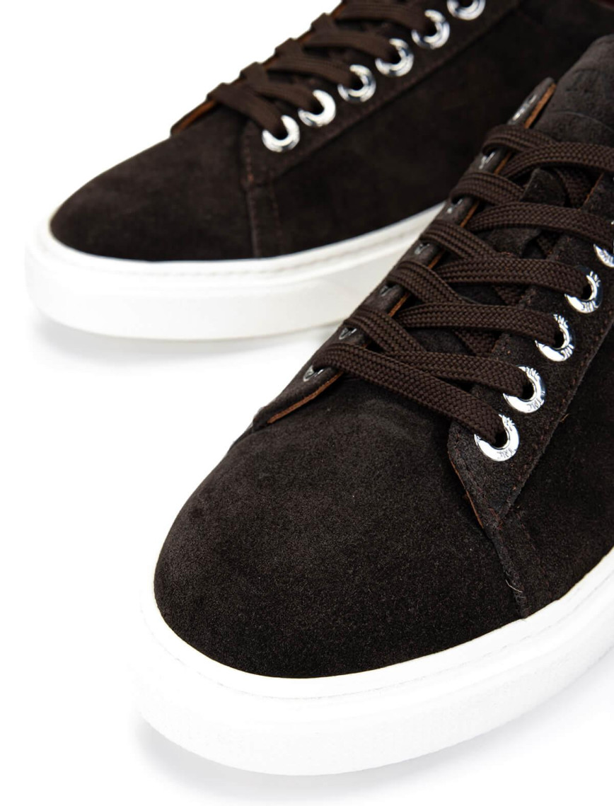 Tamer Tanca Erkek Hakiki Deri Kahverengi Süet Sneakers & Spor Ayakkabı Tamer Tanca Erkek Hakiki Deri Kahverengi Süet Sneakers & Spor Ayakkabı