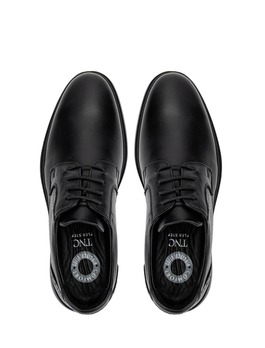 Tamer Tanca Erkek Hakiki Deri Siyah Klasik Ayakkabı Tamer Tanca Erkek Hakiki Deri Siyah Klasik Ayakkabı