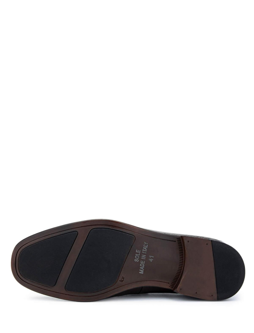 Tamer Tanca Erkek Hakiki Deri Kahverengi Klasik Ayakkabı Tamer Tanca Erkek Hakiki Deri Kahverengi Klasik Ayakkabı