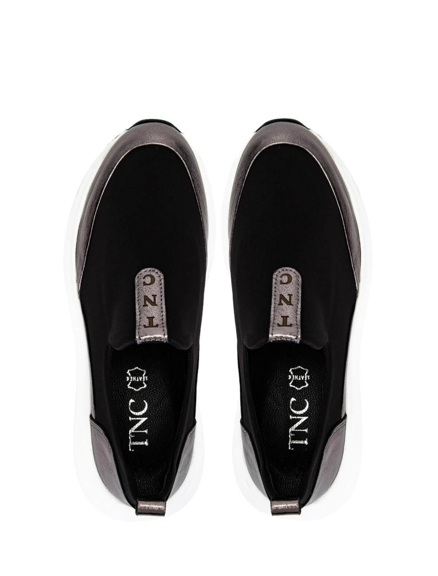 Tamer Tanca Kadın Deri & Tekstil Antrasit Sneakers & Spor Ayakkabı Tamer Tanca Kadın Deri & Tekstil Antrasit Sneakers & Spor Ayakkabı