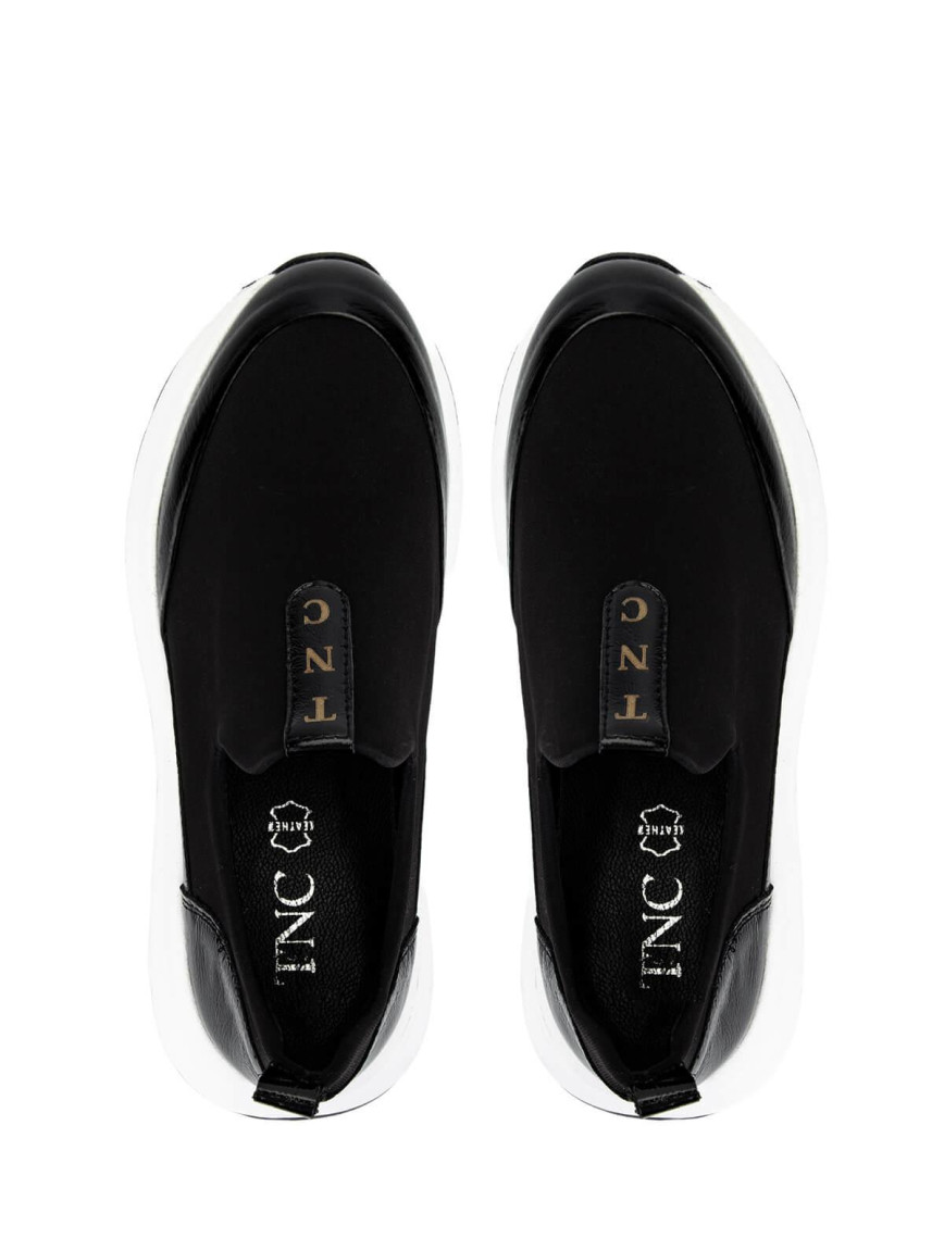 Tamer Tanca Kadın Deri & Tekstil Siyah Sneakers & Spor Ayakkabı Tamer Tanca Kadın Deri & Tekstil Siyah Sneakers & Spor Ayakkabı