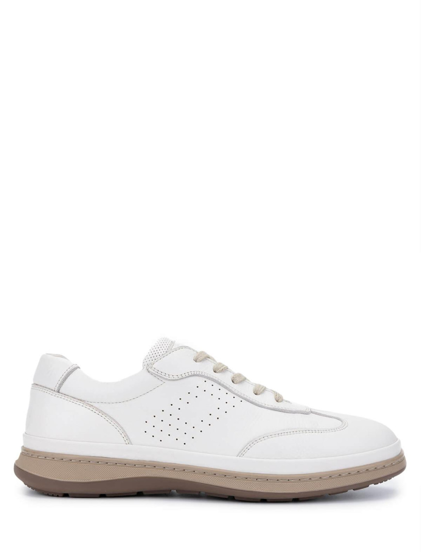 Tamer Tanca Erkek Hakiki Deri Kırık Beyaz Casual Ayakkabı Tamer Tanca Erkek Hakiki Deri Kırık Beyaz Casual Ayakkabı