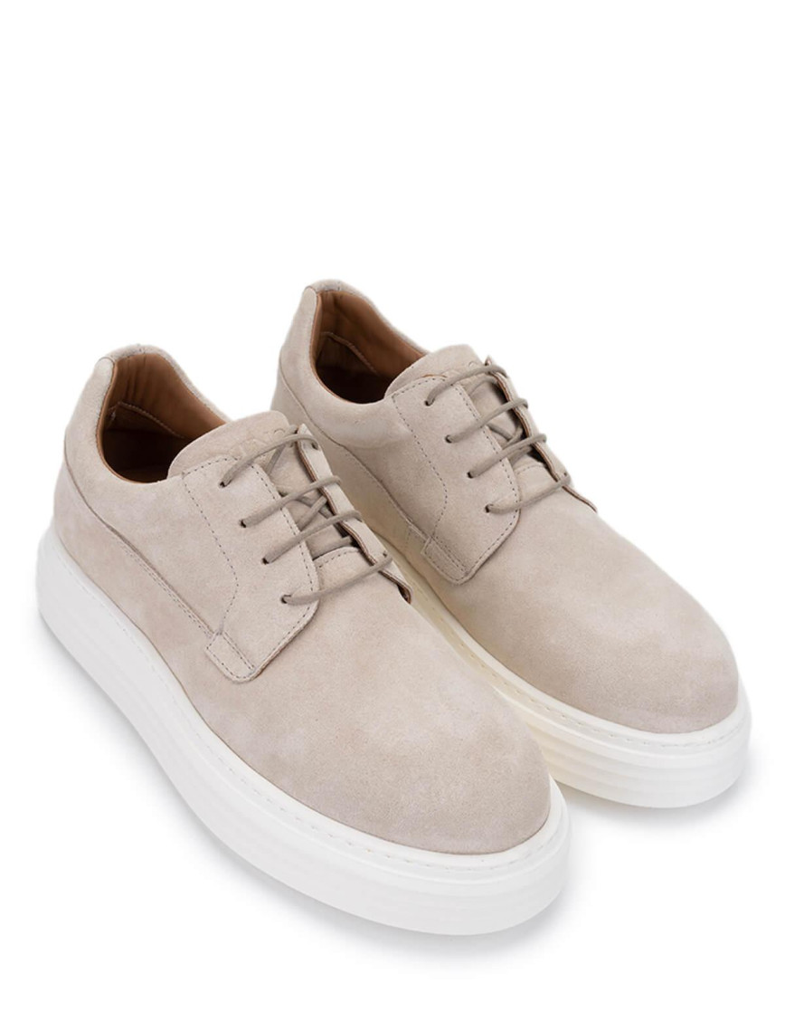 Tamer Tanca Erkek Hakiki Deri Bej Süet Casual Ayakkabı Tamer Tanca Erkek Hakiki Deri Bej Süet Casual Ayakkabı
