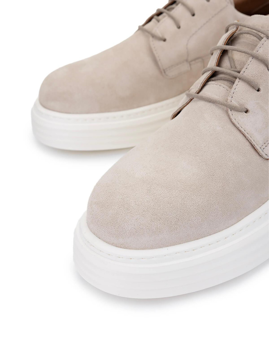 Tamer Tanca Erkek Hakiki Deri Bej Süet Casual Ayakkabı Tamer Tanca Erkek Hakiki Deri Bej Süet Casual Ayakkabı