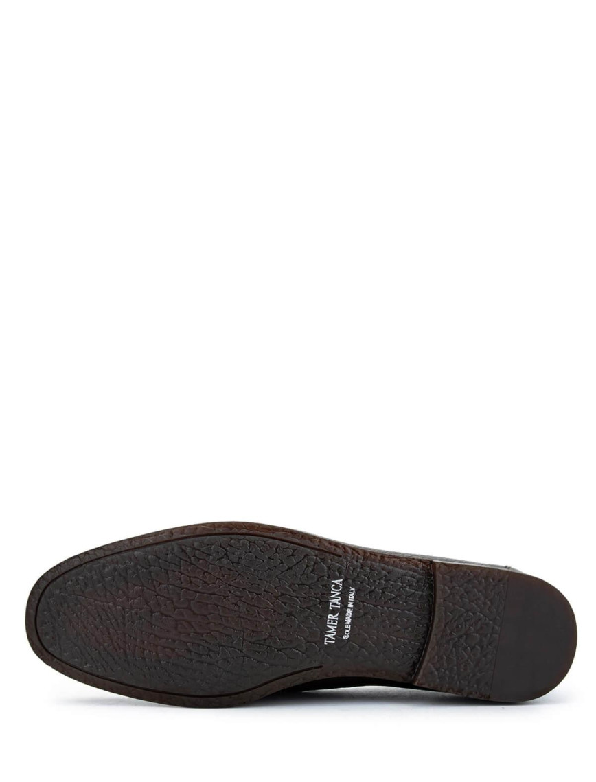 Tamer Tanca Erkek Hakiki Deri Kahverengi Loafer Ayakkabı Tamer Tanca Erkek Hakiki Deri Kahverengi Loafer Ayakkabı