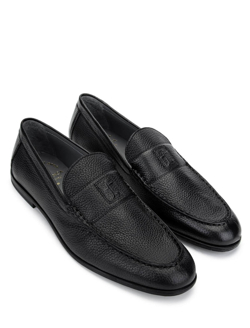 Tamer Tanca Erkek Hakiki Deri Siyah Loafer Ayakkabı Tamer Tanca Erkek Hakiki Deri Siyah Loafer Ayakkabı