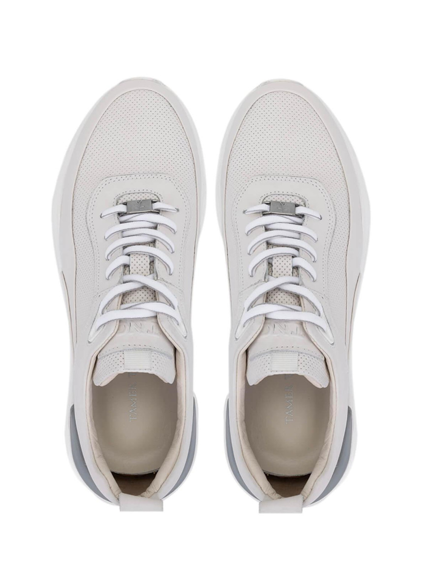 Tamer Tanca Erkek Hakiki Deri Kırık Beyaz Sneakers & Spor Ayakkabı Tamer Tanca Erkek Hakiki Deri Kırık Beyaz Sneakers & Spor Ayakkabı