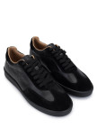 Tamer Tanca Erkek Hakiki Deri Siyah Sneakers & Spor Ayakkabı
