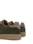 Tamer Tanca Erkek Hakiki Deri Haki Sneakers & Spor Ayakkabı